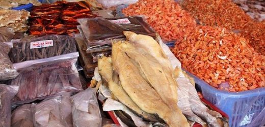 kinh doanh hải sản khô