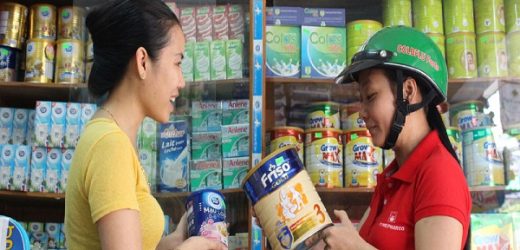 Mở cửa hàng sữa kinh doanh