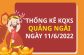 Thống kê kết quả xổ số Quảng Ngãi ngày 11/6/2022 thứ 7 hôm nay