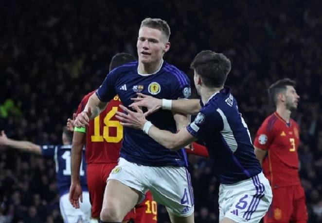 Kèo châu Á Tây Ban Nha vs Scotland, 01h45 ngày 13/10