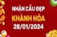 Dự đoán KQXSKH 28-01-2024